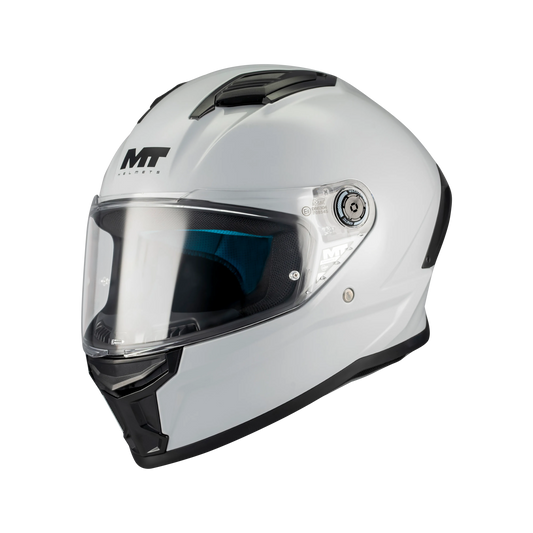 Casco MT Helmets Stinger 2 Pure A12 Brillo, vista 2