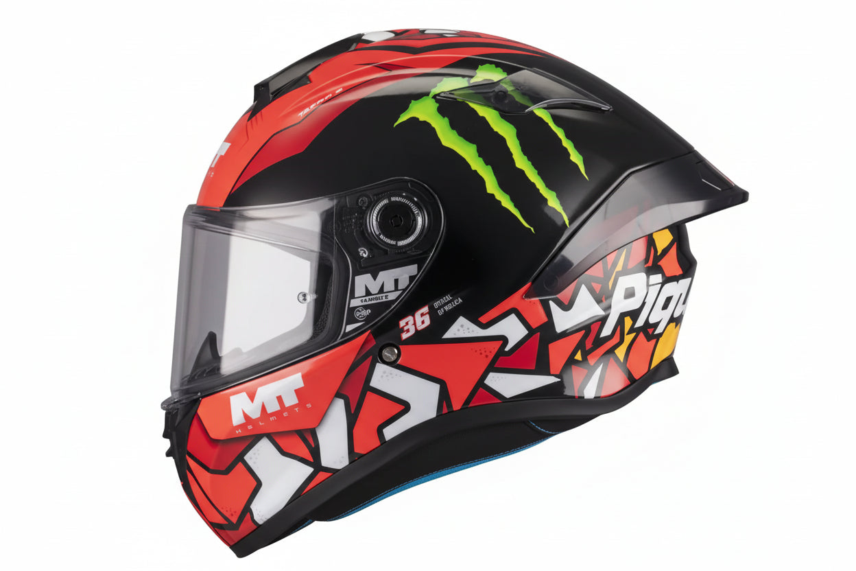 Casco integral MT Targo S Piqueras edicion replica