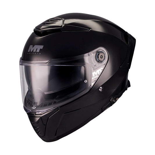 Casco integral MT Thunder 4 SV Solid A1 Negro Brillo