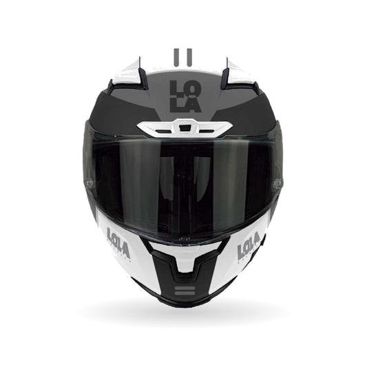 Casco Lola Helmets Tide Blanco/Negro, vista 2