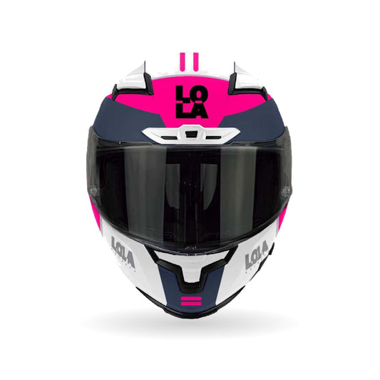 Casco Lola Helmets Tide Blanco/Rosa, vista 2