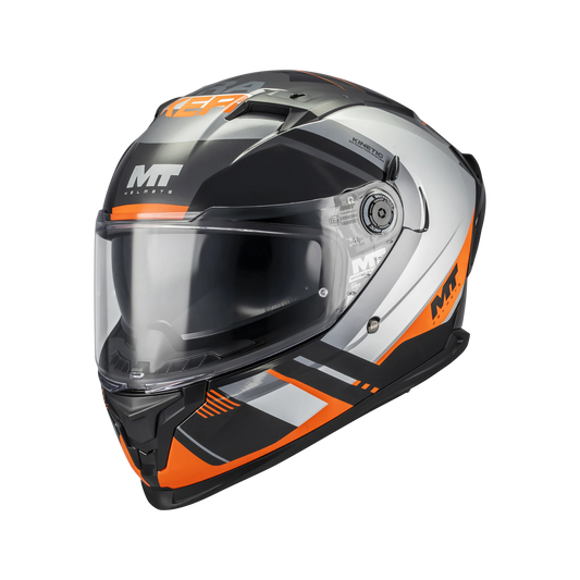 Casco MT Helmets Braker SV Inception B4 Brillo, vista 2