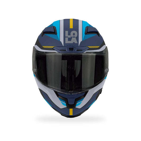 Casco Lola Helmets Marshall Azul-Gris - vista 2