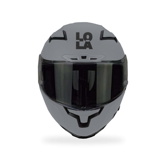 Casco Lola Helmets Nude Titanio Mate - vista 2