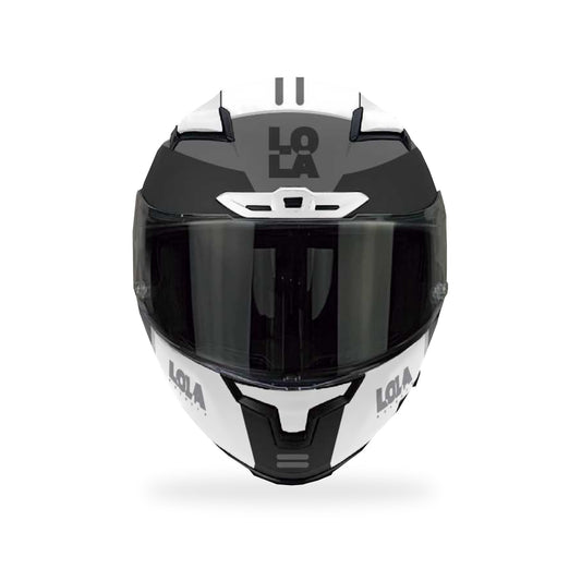 Casco Lola Helmets Tide Blanco-Negro - vista 2