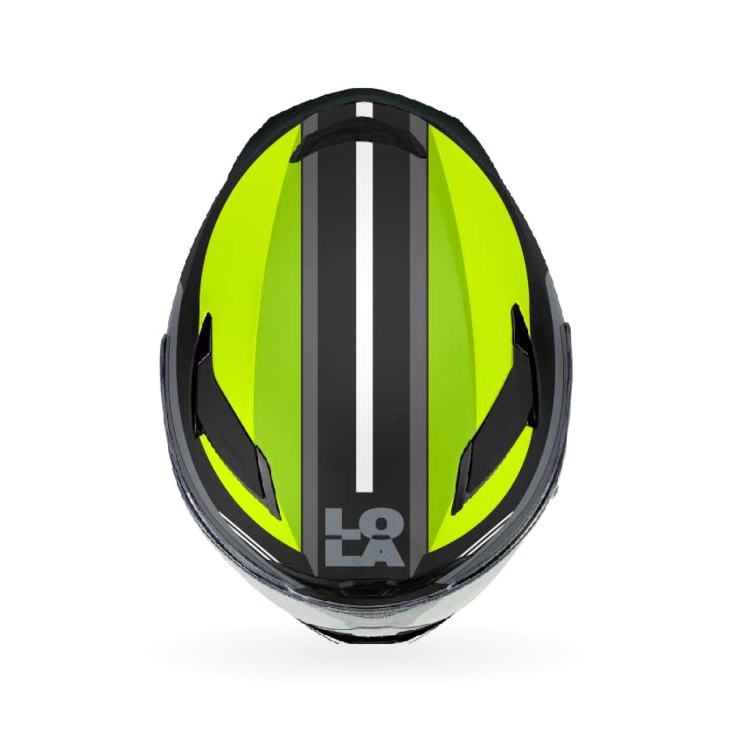 Casco Lola Helmets Marshall Negro/Amarillo
