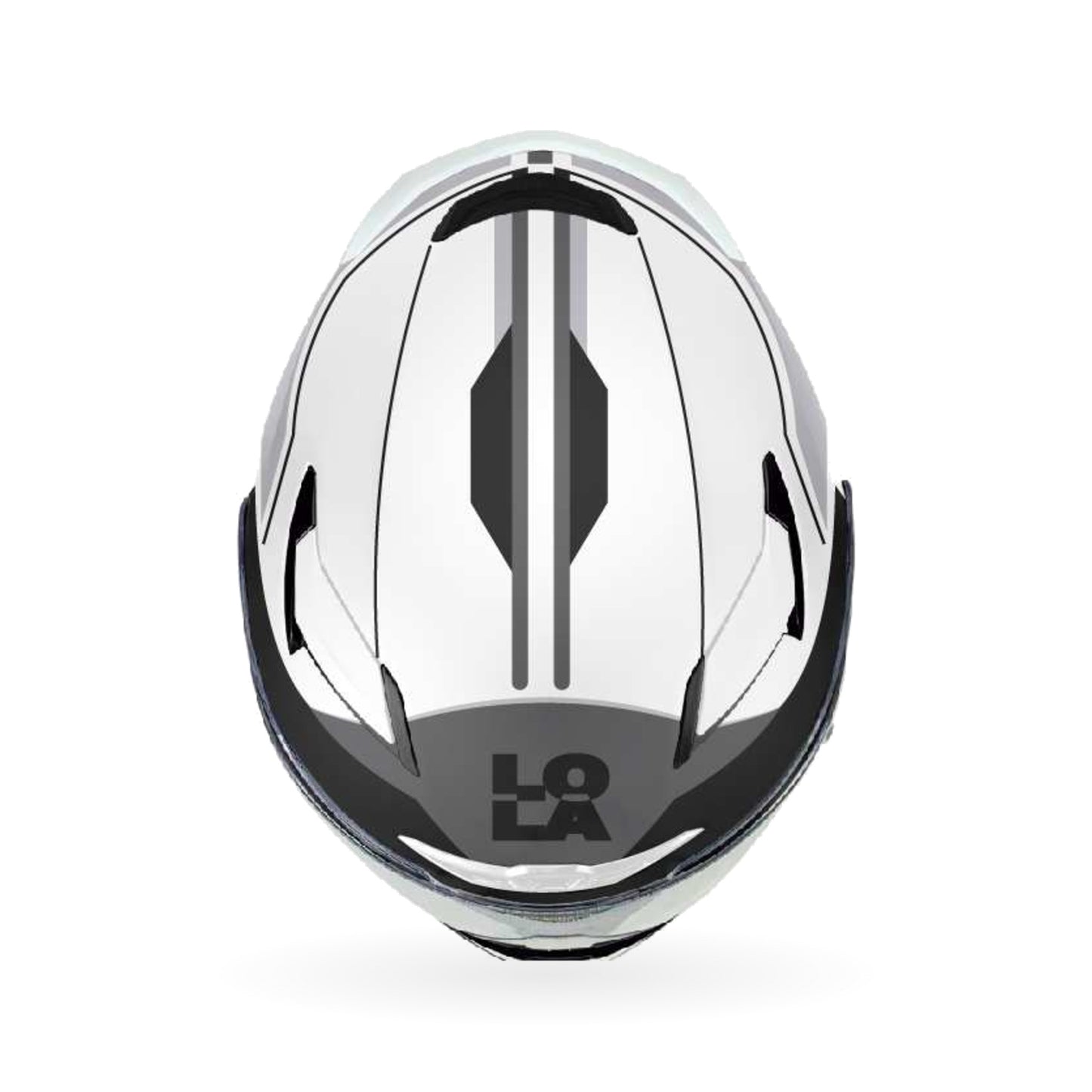 Casco Lola Helmets Tide Blanco/Negro