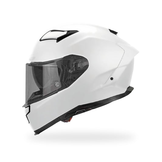 Casco Lola Helmets Nude Blanco Brillo