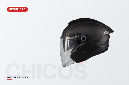 Casco abierto MT Cosmo SV para llevar un chico en moto