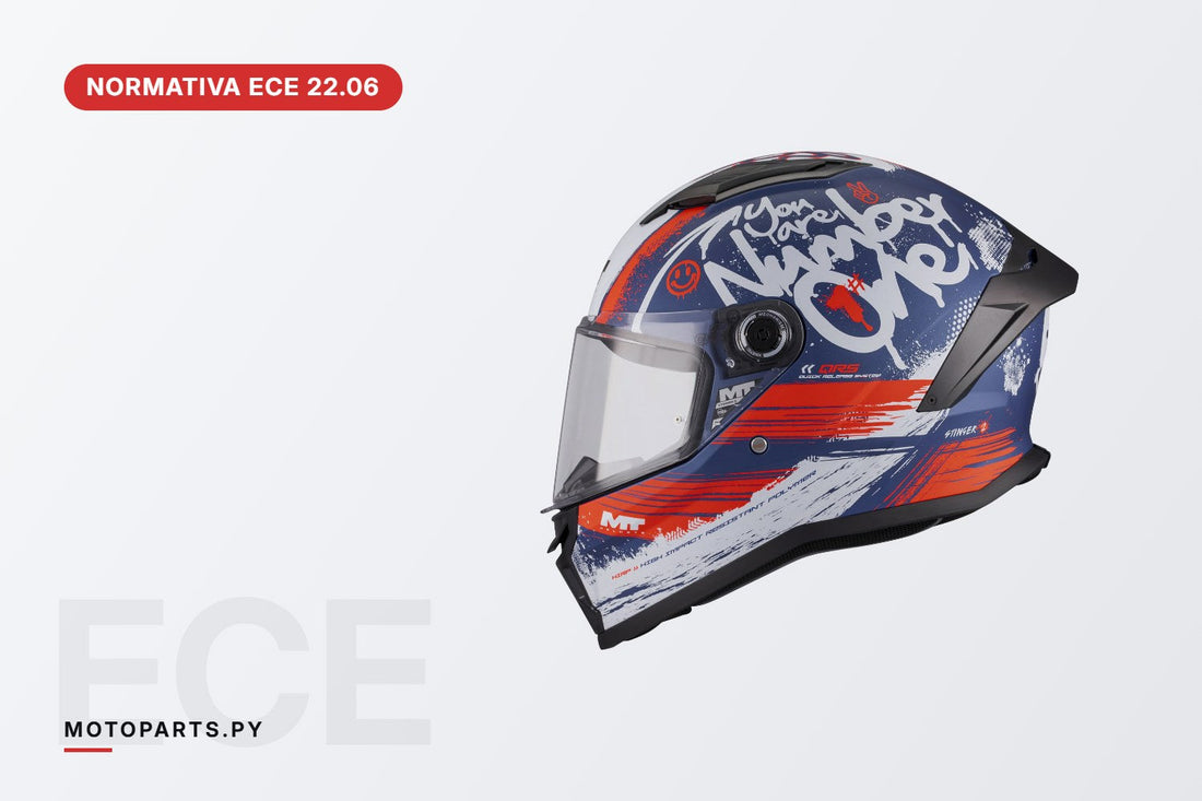 Casco MT Stinger 2 homologado ECE 22.06