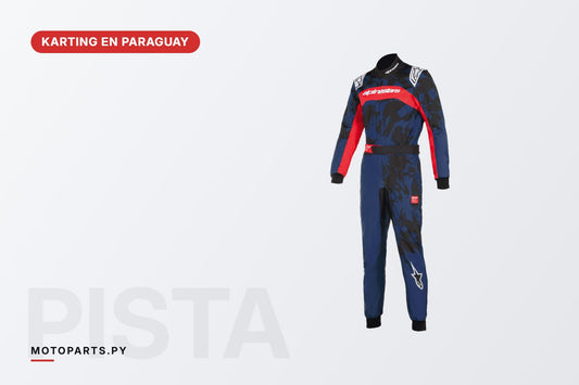 Traje de karting Alpinestars para correr en Paraguay