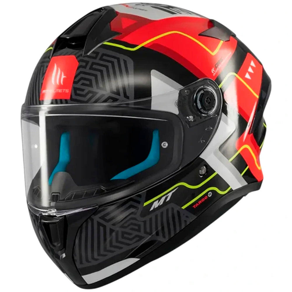 Casco MT Helmets Targo S Brik C5 Brillo