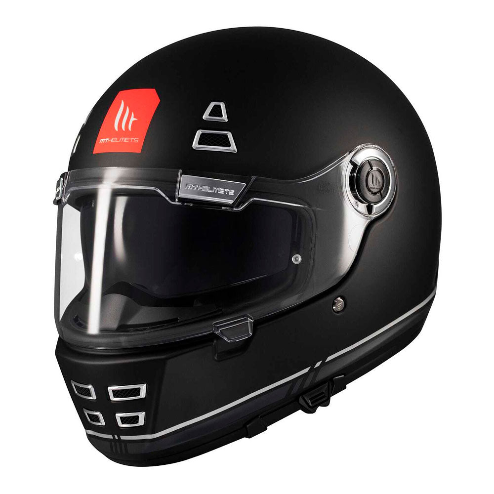 Casco MT Helmets Jarama SV Solid B2 Negro Mate
