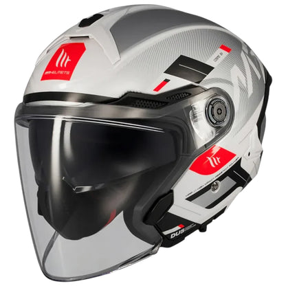 Casco MT Helmets Cosmo SV Silence A2 Brillo