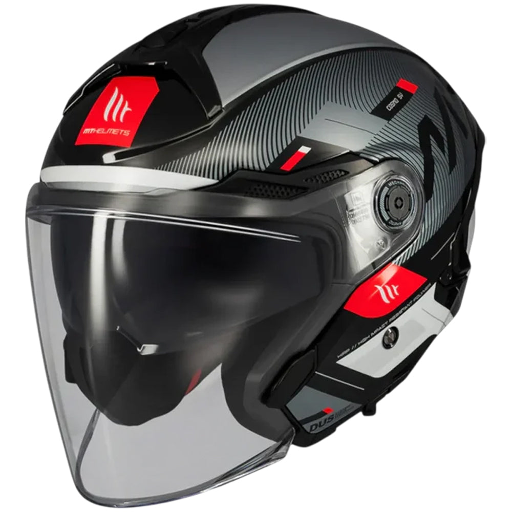 Casco MT Helmets Cosmo SV Silence B2 Brillo