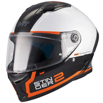 Casco MT Helmets Stinger 2 Core B0 Brillo