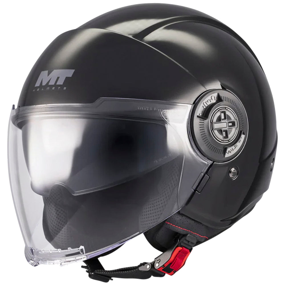 Casco MT Helmets Viale SV S Pure A1 Brillo