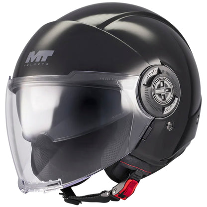 Casco MT Helmets Viale SV S Pure A1 Brillo