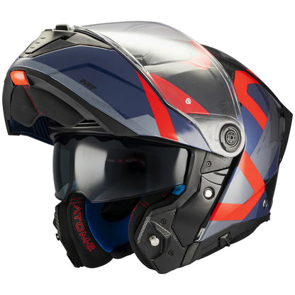 Casco MT Helmets Atom 2 SV Dexter B15 Brillo