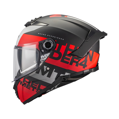 Casco MT Helmets Thunder 4 SV Waves B5 Mate, vista 1
