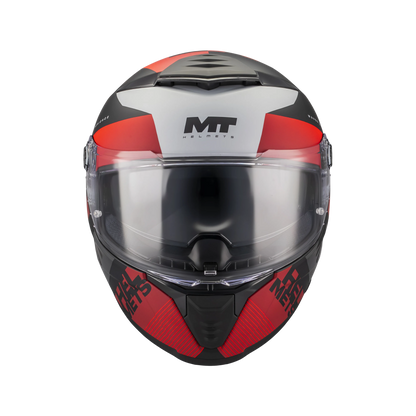 Casco MT Helmets Thunder 4 SV Waves B5 Mate, vista 3