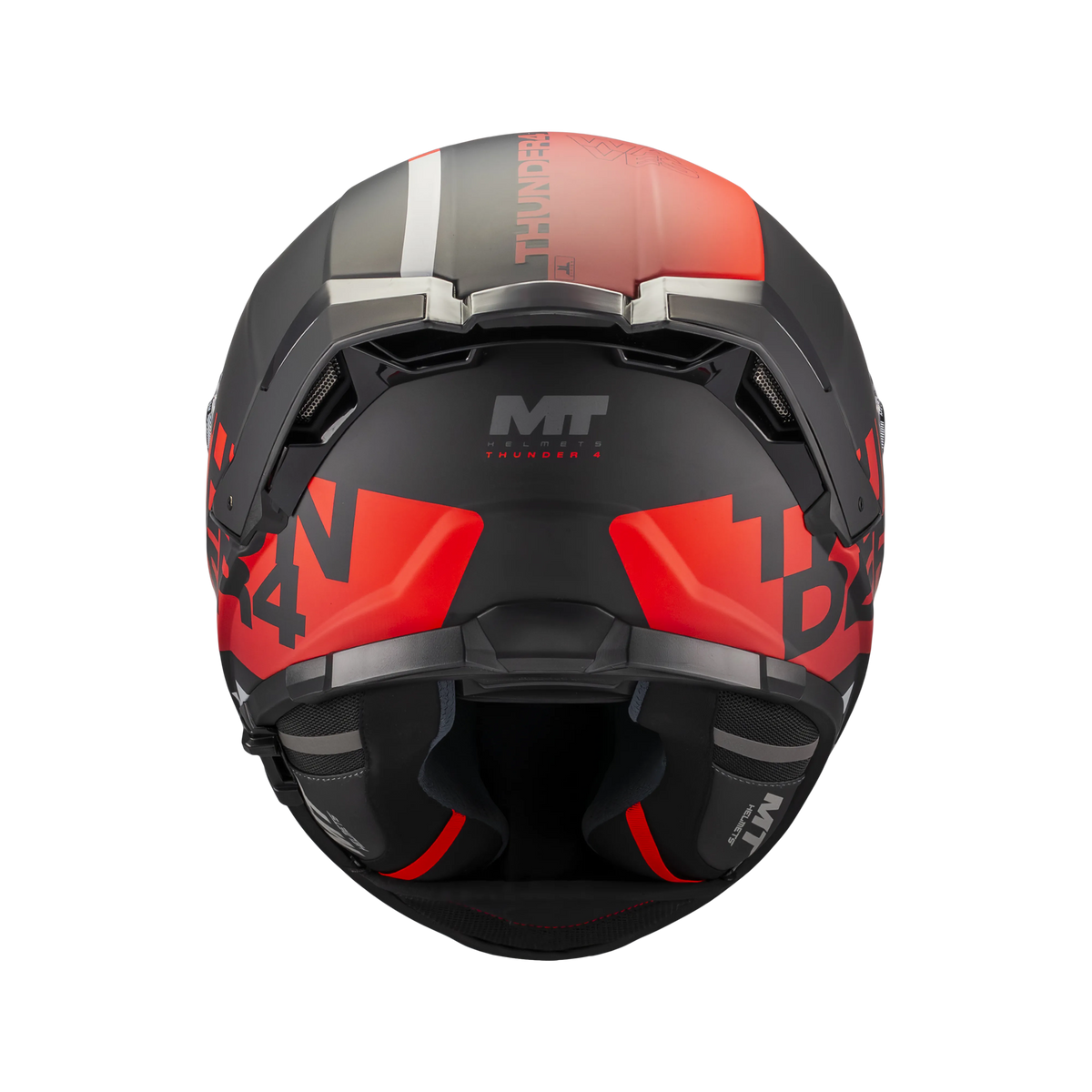 Casco MT Helmets Thunder 4 SV Waves B5 Mate, vista 5