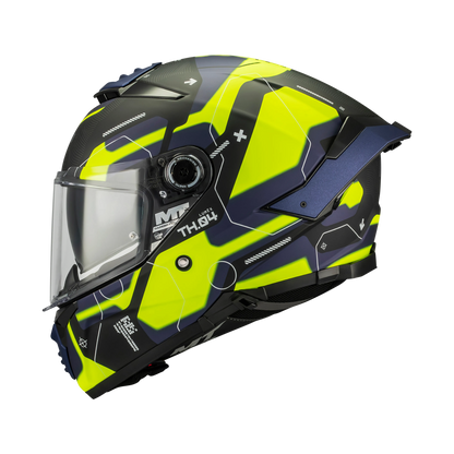 Casco MT Helmets Thunder 4 SV Lumex B27 Mate, vista 1