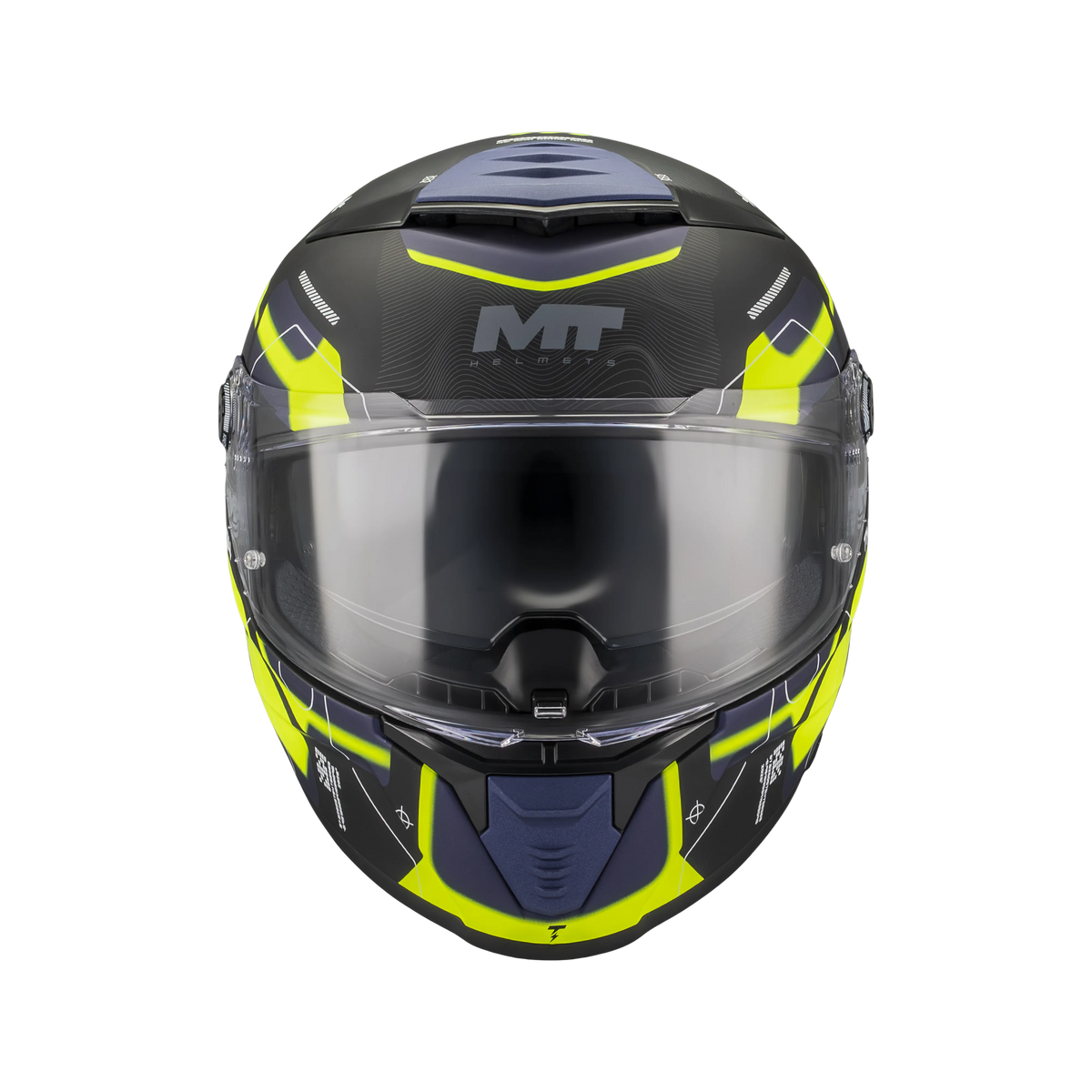 Casco MT Helmets Thunder 4 SV Lumex B27 Mate, vista 3