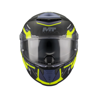 Casco MT Helmets Thunder 4 SV Lumex B27 Mate, vista 3