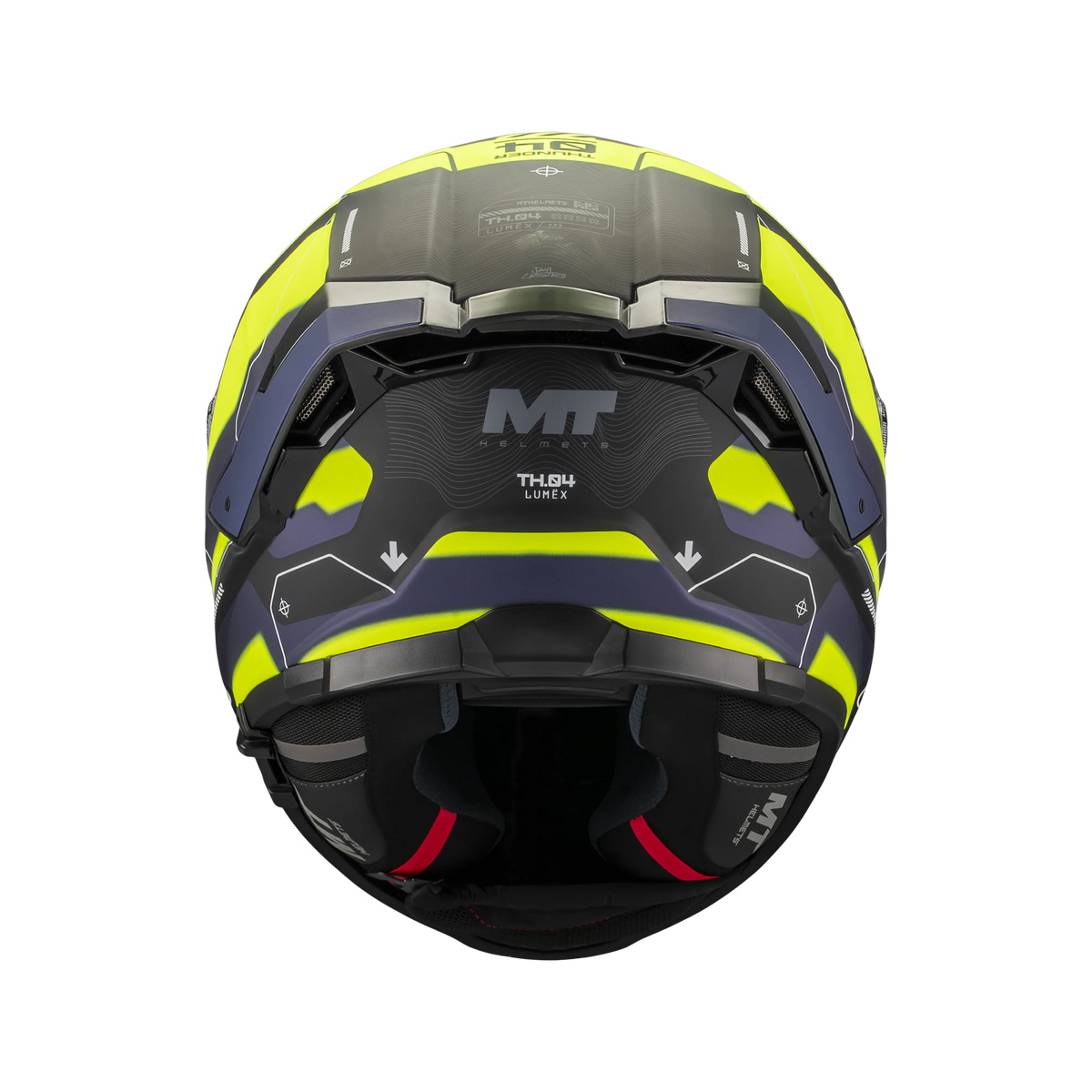 Casco MT Helmets Thunder 4 SV Lumex B27 Mate, vista 5