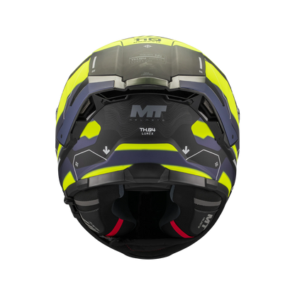 Casco MT Helmets Thunder 4 SV Lumex B27 Mate, vista 5