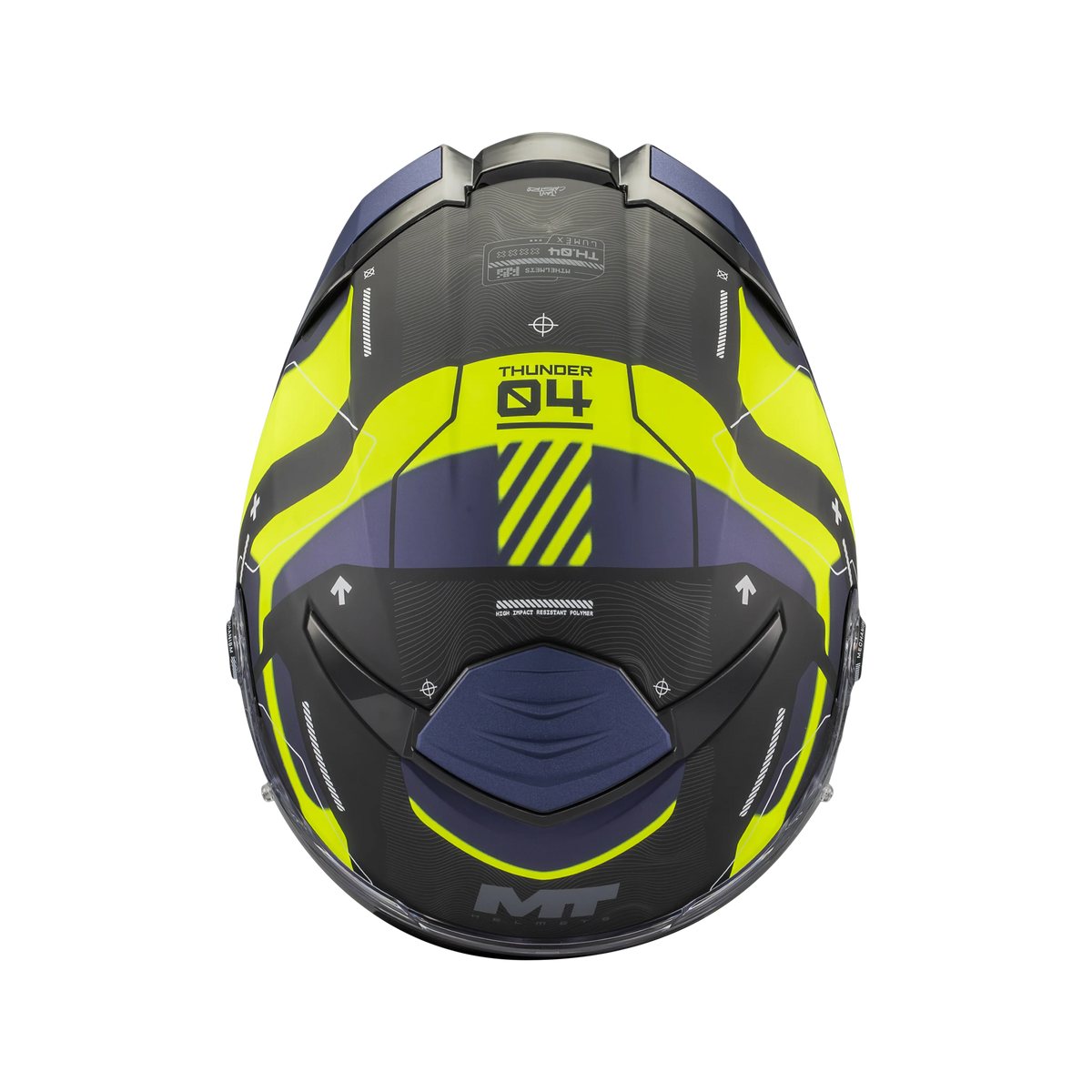 Casco MT Helmets Thunder 4 SV Lumex B27 Mate, vista 6