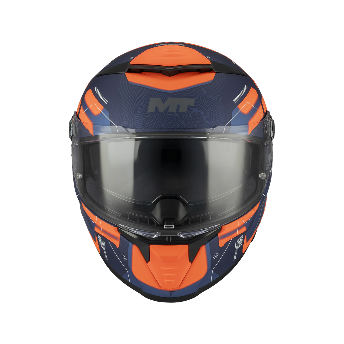 Casco MT Helmets Thunder 4 SV Lumex C24 Mate, vista 3