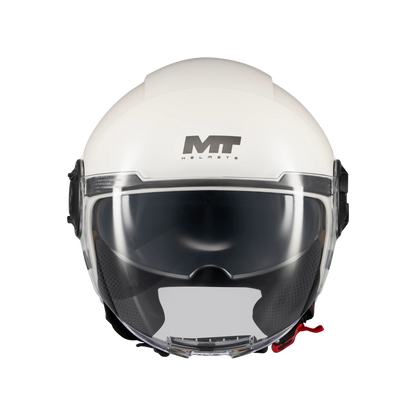 Casco MT Helmets Viale SV S Pure A0 Brillo, vista 2