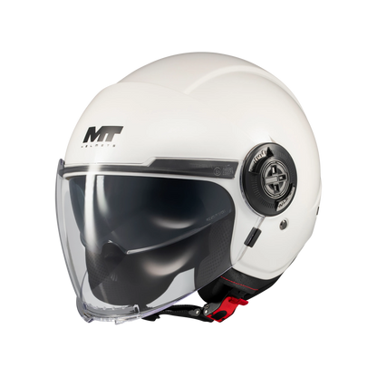 Casco MT Helmets Viale SV S Pure A0 Brillo, vista 4