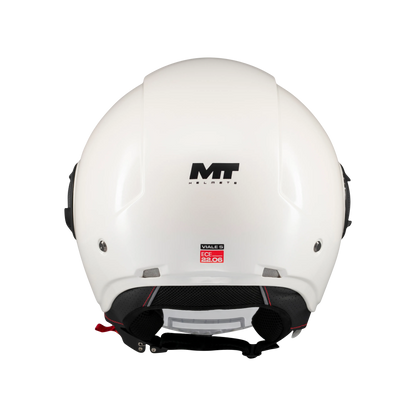 Casco MT Helmets Viale SV S Pure A0 Brillo, vista 5