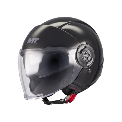 Casco MT Helmets Viale SV S Pure A1 Brillo, vista 2