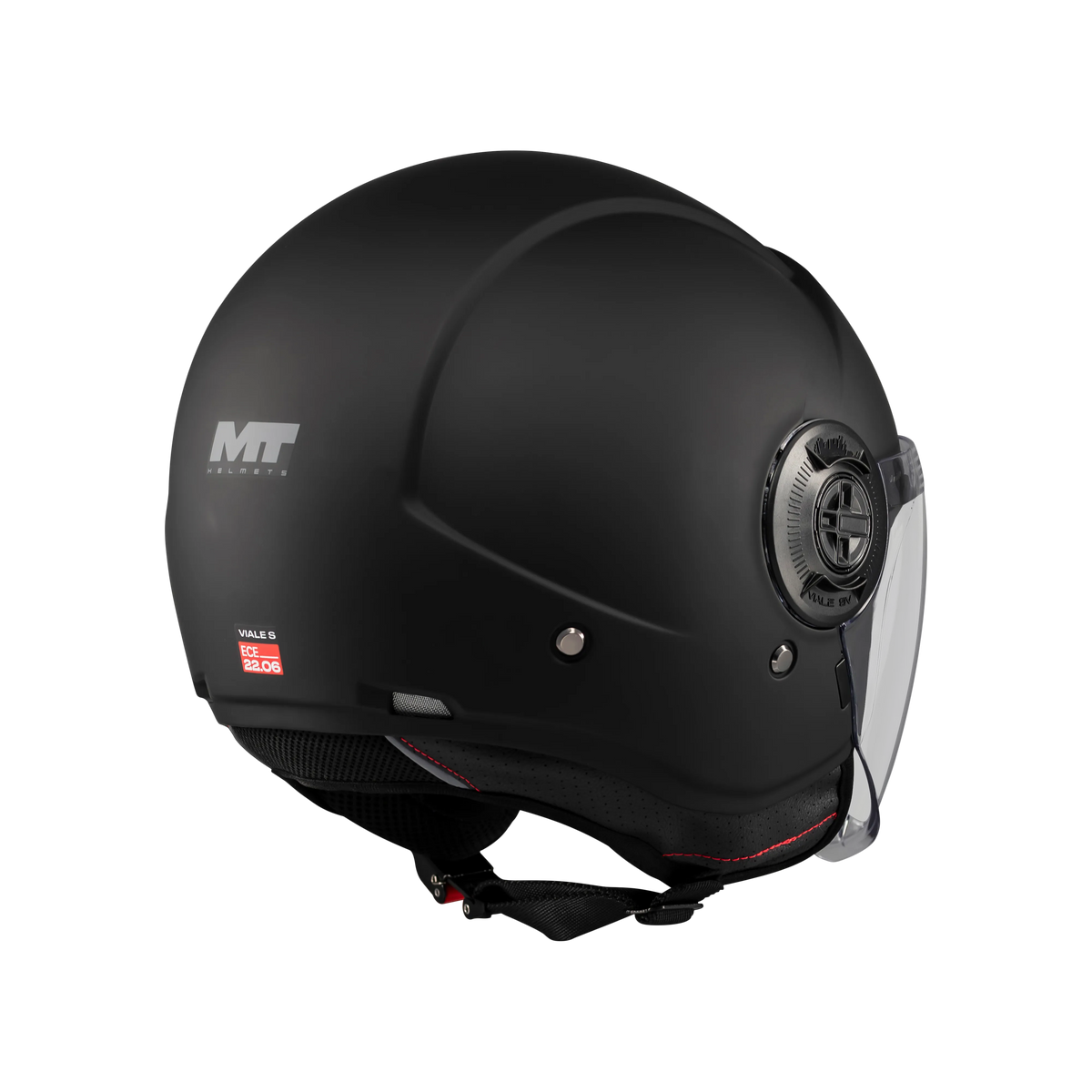 Casco MT Helmets Viale SV S Pure A1 Mate, vista 5