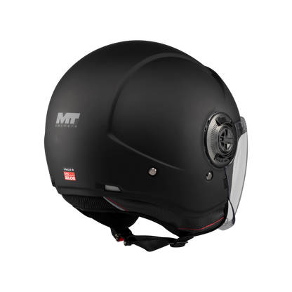 Casco MT Helmets Viale SV S Pure A1 Mate, vista 5