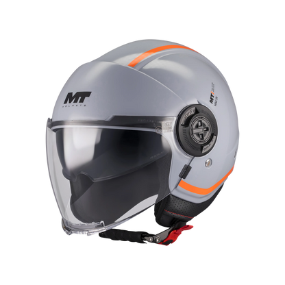 Casco MT Helmets Viale SV S Tasty C4 Brillo, vista 2