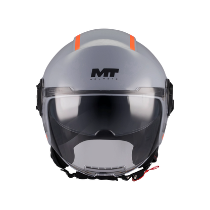 Casco MT Helmets Viale SV S Tasty C4 Brillo, vista 3