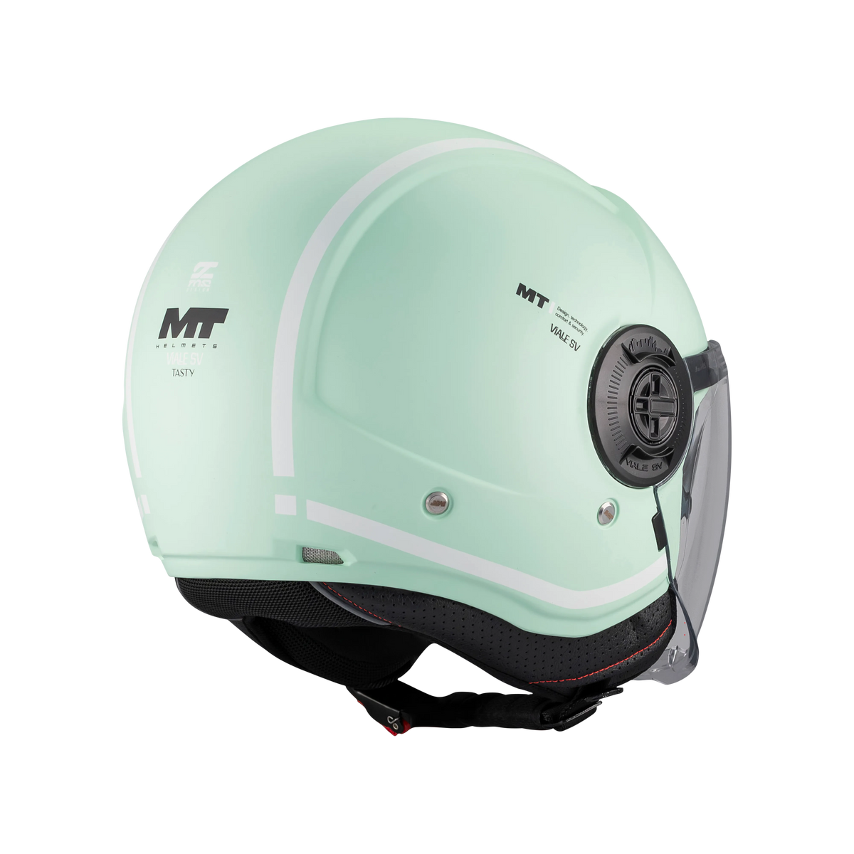 Casco MT Helmets Viale SV S Tasty C6 Mate, vista 4