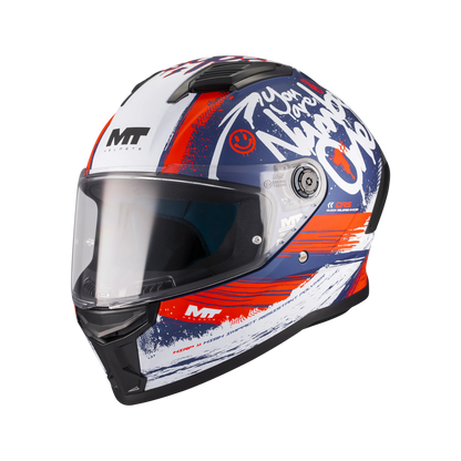 Casco MT Helmets Stinger 2 Rocket C17 Mate, vista 2