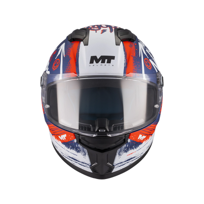 Casco MT Helmets Stinger 2 Rocket C17 Mate, vista 3