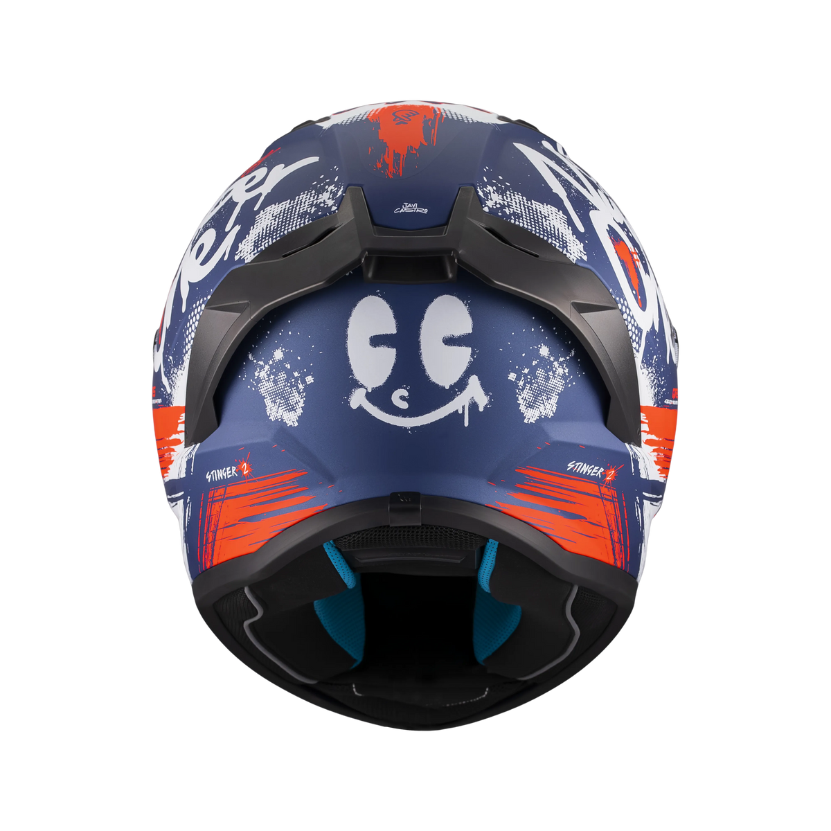 Casco MT Helmets Stinger 2 Rocket C17 Mate, vista 5