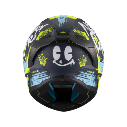 Casco MT Helmets Stinger 2 Rocket C3 Mate, vista 5