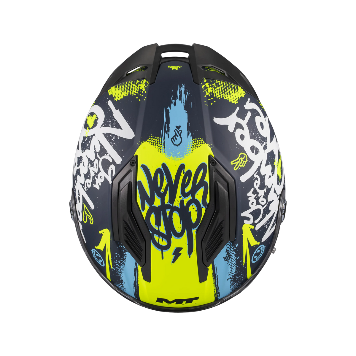Casco MT Helmets Stinger 2 Rocket C3 Mate, vista 6
