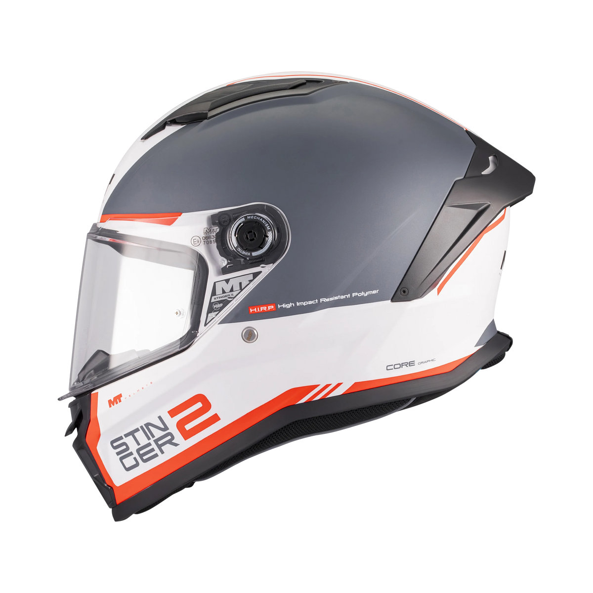 Casco MT Helmets Stinger 2 Core A5 Mate, vista 1