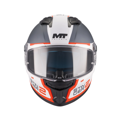 Casco MT Helmets Stinger 2 Core A5 Mate, vista 3