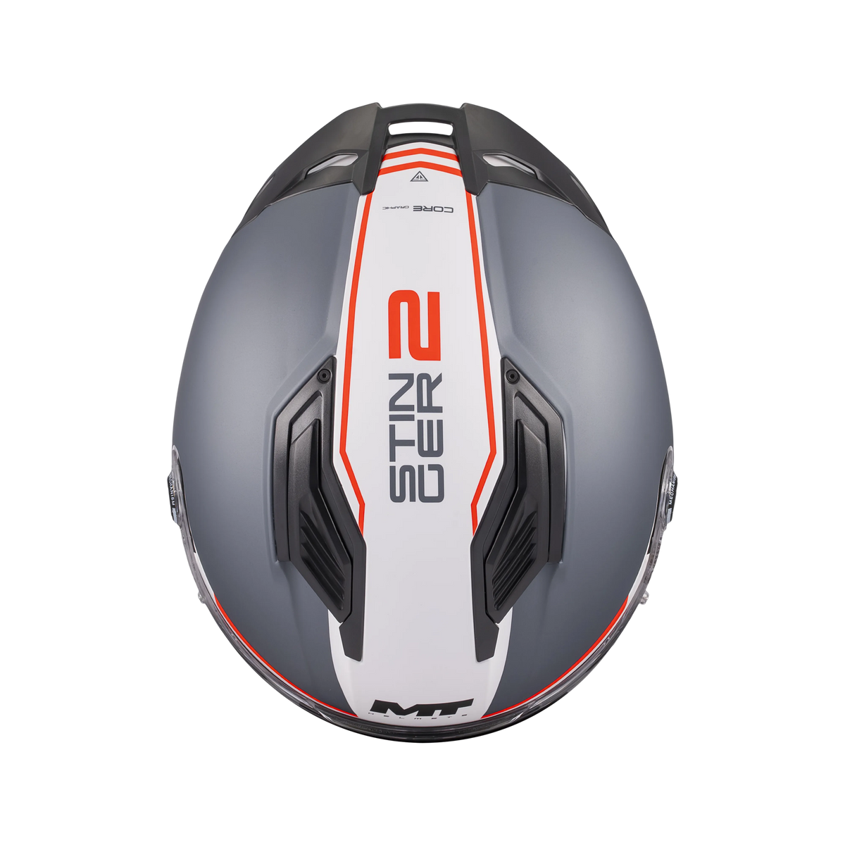 Casco MT Helmets Stinger 2 Core A5 Mate, vista 6